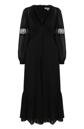 Женское платье MICHAEL MICHAEL KORS черного цвета по цене 28200 руб., арт. MF0800H7R3 | Фото 1 Женское платье MICHAEL MICHAEL KORS черного цвета, арт. MF0800H7R3 | Фото 1
