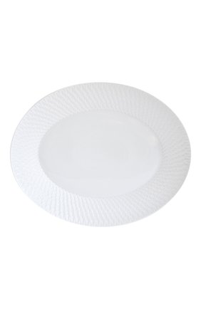 Мужского блюдо овальное twist blanc BERNARDAUD белого цвета по цене 29950 руб., арт. 1836/107 | Фото 1 Мужского блюдо овальное twist blanc BERNARDAUD белого цвета, арт. 1836/107 | Фото 1
