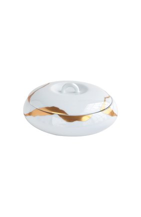 Шкатулка kintsugi BERNARDAUD золотого цвета по цене 19600 руб., арт. 1095/23117 | Фото 1 Шкатулка kintsugi BERNARDAUD золотого цвета, арт. 1095/23117 | Фото 1