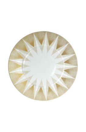 Тарелка сервировочная noel etoile BERNARDAUD золотого цвета по цене 21550 руб., арт. 1917/2134 | Фото 1 Тарелка сервировочная noel etoile BERNARDAUD золотого цвета, арт. 1917/2134 | Фото 1 (Интерьер: Интерьер; Ограничения доставки: fragile-2)