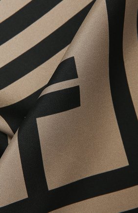 Мужской шелковый платок TOM FORD темно-бежевого цвета, арт. 9TF95/TF312 | Фото 2 (Материал: Шелк, Текстиль; Региональные ограничения белый список (Axapta Mercury): RU)