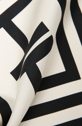Мужской шелковый платок TOM FORD черно-белого цвета, арт. 9TF95/TF312 | Фото 2 (Материал: Текстиль, Шелк; Региональные ограничения белый список (Axapta Mercury): RU)