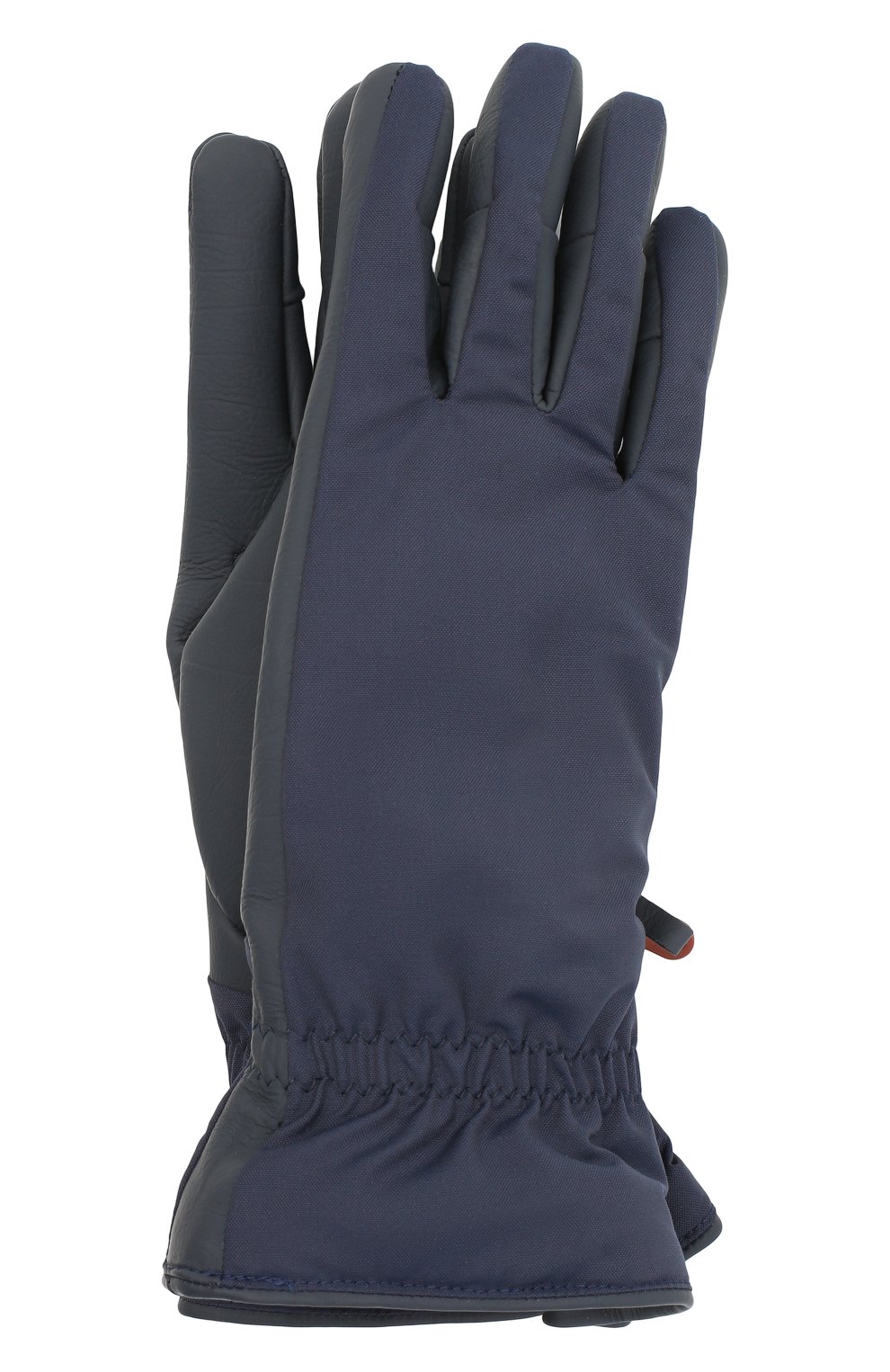 Женские перчатки icer LORO PIANA темно-синего цвета, арт. FAL0273 | Фото 1 (Материал: Натуральная кожа; Региональные ограничения белый список (Axapta Mercury): RU)