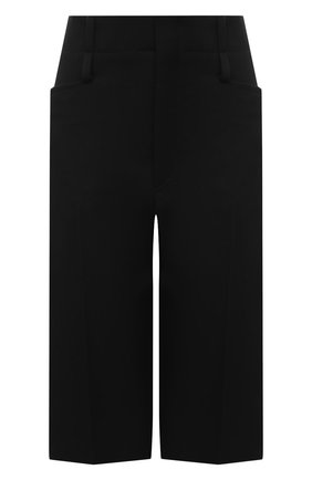 Женские шерстяные шорты CHLOÉ черного цвета по цене 89350 руб., арт. CHC20WSH01066 | Фото 1 Женские шерстяные шорты CHLOÉ черного цвета, арт. CHC20WSH01066 | Фото 1