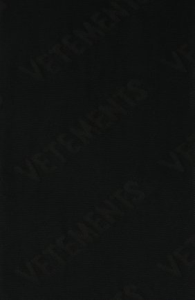 Женские колготки с логотипом бренда VETEMENTS черного цвета по цене 14950 руб., арт. WAH21AC302 1380/BLACK | Фото 2 Женские колготки с логотипом бренда VETEMENTS черного цвета, арт. WAH21AC302 1380/BLACK | Фото 2