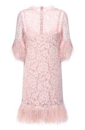 Женское платье DOLCE & GABBANA светло-розового цвета по цене 277500 руб., арт. F6I7EZ/HLMEA | Фото 1 Женское платье DOLCE & GABBANA светло-розового цвета, арт. F6I7EZ/HLMEA | Фото 1