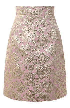 Женская юбка DOLCE & GABBANA розового цвета по цене 65050 руб., арт. F4BYYT/HJMLB | Фото 1 Женская юбка DOLCE & GABBANA розового цвета, арт. F4BYYT/HJMLB | Фото 1