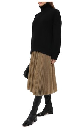 Женская юбка DOLCE & GABBANA бронзового цвета по цене 236500 руб., арт. F4BYWT/FLMGR | Фото 2 Женская юбка DOLCE & GABBANA бронзового цвета, арт. F4BYWT/FLMGR | Фото 2
