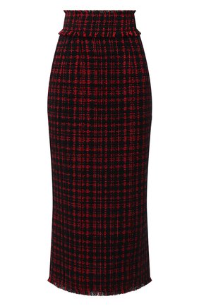 Женская юбка DOLCE & GABBANA красного цвета по цене 69950 руб., арт. F4BV0T/FMMFQ | Фото 1 Женская юбка DOLCE & GABBANA красного цвета, арт. F4BV0T/FMMFQ | Фото 1