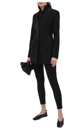 Женские шерстяные брюки DOLCE & GABBANA черного цвета по цене 69950 руб., арт. FTBU0T/FUBE7 | Фото 2 Женские шерстяные брюки DOLCE & GABBANA черного цвета, арт. FTBU0T/FUBE7 | Фото 2