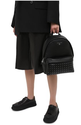 Женский рюкзак slater medium MICHAEL MICHAEL KORS черного цвета по цене 29900 руб., арт. 30F0S04B2I | Фото 2 Женский рюкзак slater medium MICHAEL MICHAEL KORS черного цвета, арт. 30F0S04B2I | Фото 2