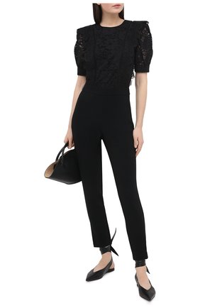 Женский комбинезон MICHAEL MICHAEL KORS черного цвета по цене 39950 руб., арт. MF0802ZFHT | Фото 2 Женский комбинезон MICHAEL MICHAEL KORS черного цвета, арт. MF0802ZFHT | Фото 2