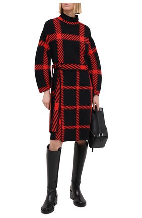 Женское платье из вискозы STELLA MCCARTNEY красного цвета по цене 124000 руб., арт. 602435/S2216 | Фото 2 Женское платье из вискозы STELLA MCCARTNEY красного цвета, арт. 602435/S2216 | Фото 2