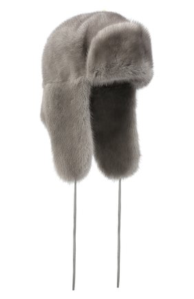 Женская шапка-ушанка из меха норки алесси FURLAND голубого цвета по цене 64240 руб., арт. 0051700110131300000 | Фото 1 Женская шапка-ушанка из меха норки алесси FURLAND голубого цвета, арт. 0051700110131300000 | Фото 1