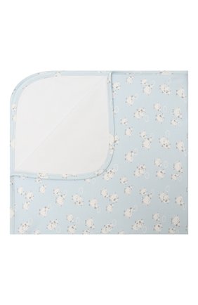 Детского хлопковое одеяло KISSY KISSY голубого цвета по цене 3835 руб., арт. KB7050340 | Фото 1 Детского хлопковое одеяло KISSY KISSY голубого цвета, арт. KB7050340 | Фото 1