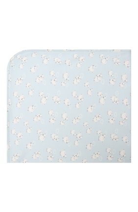 Детского хлопковое одеяло KISSY KISSY голубого цвета по цене 3835 руб., арт. KB7050340 | Фото 2 Детского хлопковое одеяло KISSY KISSY голубого цвета, арт. KB7050340 | Фото 2