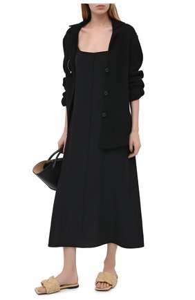 Женские кожаные шлепанцы BOTTEGA VENETA бежевого цвета по цене 89950 руб., арт. 608853/VBSS0 | Фото 2 Женские кожаные шлепанцы BOTTEGA VENETA бежевого цвета, арт. 608853/VBSS0 | Фото 2