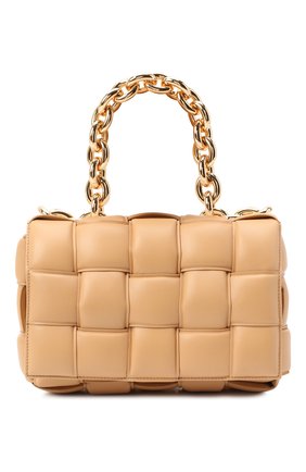 Женская сумка chain cassette BOTTEGA VENETA бежевого цвета по цене 271500 руб., арт. 631421/VBWZ0 | Фото 1 Женская сумка chain cassette BOTTEGA VENETA бежевого цвета, арт. 631421/VBWZ0 | Фото 1
