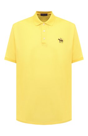 Мужское хлопковое поло RALPH LAUREN желтого цвета по цене 39150 руб., арт. 790508036 | Фото 1 Мужское хлопковое поло RALPH LAUREN желтого цвета, арт. 790508036 | Фото 1