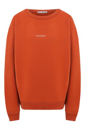 Женский хлопковый свитшот ACNE STUDIOS оранжевого цвета по цене 29950 руб., арт. AI0067 | Фото 1 Женский хлопковый свитшот ACNE STUDIOS оранжевого цвета, арт. AI0067 | Фото 1