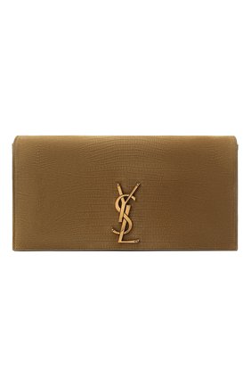 Женский клатч kate SAINT LAURENT хаки цвета по цене 128000 руб., арт. 634211/14Z0W | Фото 1 Женский клатч kate SAINT LAURENT хаки цвета, арт. 634211/14Z0W | Фото 1