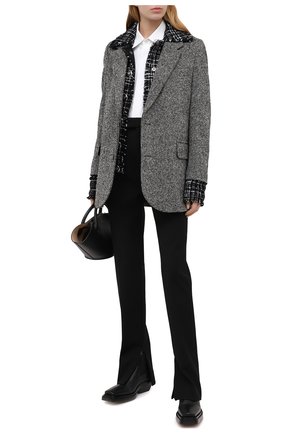 Женский шерстяной кардиган DOLCE & GABBANA черного цвета по цене 146500 руб., арт. FX837T/JAM2V | Фото 2 Женский шерстяной кардиган DOLCE & GABBANA черного цвета, арт. FX837T/JAM2V | Фото 2
