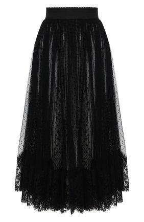 Женская юбка DOLCE & GABBANA черного цвета по цене 116000 руб., арт. F4BZ7T/FLMJW | Фото 1 Женская юбка DOLCE & GABBANA черного цвета, арт. F4BZ7T/FLMJW | Фото 1