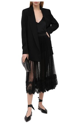 Женская юбка DOLCE & GABBANA черного цвета по цене 116000 руб., арт. F4BZ7T/FLMJW | Фото 2 Женская юбка DOLCE & GABBANA черного цвета, арт. F4BZ7T/FLMJW | Фото 2