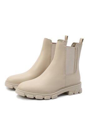 Женские кожаные ботинки ridley MICHAEL MICHAEL KORS бежевого цвета по цене 23850 руб., арт. 40F0RIFE6L | Фото 1 Женские кожаные ботинки ridley MICHAEL MICHAEL KORS бежевого цвета, арт. 40F0RIFE6L | Фото 1