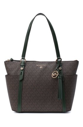 Женский сумка-шопер nomad MICHAEL MICHAEL KORS зеленого цвета по цене 23000 руб., арт. 30T0GNXT2B | Фото 1 Женский сумка-шопер nomad MICHAEL MICHAEL KORS зеленого цвета, арт. 30T0GNXT2B | Фото 1