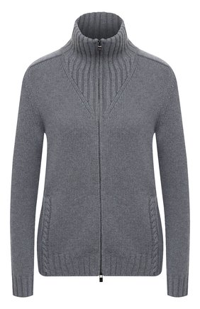 Женский кашемировый кардиган LORO PIANA серого цвета по цене 225000 руб., арт. FAL2012 | Фото 1 Женский кашемировый кардиган LORO PIANA серого цвета, арт. FAL2012 | Фото 1 (Длина (для топов): Стандартные; Материал внешний: Шерсть, Кашемир; Стили: Кэжуэл; Рукава: Длинные; Женское Кросс-КТ: кардиган-трикотаж)