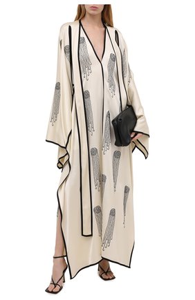 Женское платье из вискозы STELLA MCCARTNEY бежевого цвета по цене 433000 руб., арт. 602163/SPA32 | Фото 2 Женское платье из вискозы STELLA MCCARTNEY бежевого цвета, арт. 602163/SPA32 | Фото 2