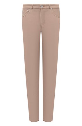 Мужские хлопковые брюки BRUNELLO CUCINELLI коричневого цвета по цене 41200 руб., арт. M274DB1780 | Фото 1 Мужские хлопковые брюки BRUNELLO CUCINELLI коричневого цвета, арт. M274DB1780 | Фото 1
