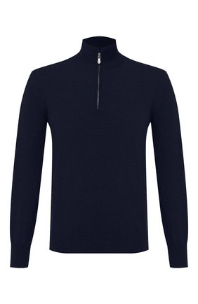 Мужской кашемировый джемпер BRUNELLO CUCINELLI синего цвета по цене 85600 руб., арт. M2200124 | Фото 1 Мужской кашемировый джемпер BRUNELLO CUCINELLI синего цвета, арт. M2200124 | Фото 1 (Материал внешний: Шерсть, Кашемир; Длина (для топов): Стандартные; Принт: Без принта; Вырез: Круглый; Рукава: Длинные; Мужское Кросс-КТ: Джемперы; Стили: Кэжуэл)