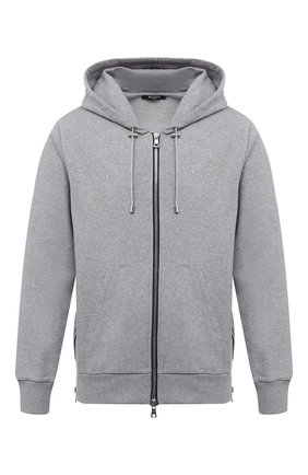 Мужской хлопковая толстовка BALMAIN серого цвета по цене 87750 руб., арт. VH1JR010/B033 | Фото 1 Мужской хлопковая толстовка BALMAIN серого цвета, арт. VH1JR010/B033 | Фото 1