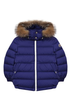 Детский комплект из комбинезона и куртки MONCLER синего цвета по цене 79900 руб., арт. F2-954-1F500-22-68352/4-6A | Фото 2 Детский комплект из комбинезона и куртки MONCLER синего цвета, арт. F2-954-1F500-22-68352/4-6A | Фото 2