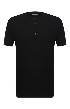 Мужская хлопковая футболка TOM FORD черного цвета по цене 38000 руб., арт. BW402/TFJ957 | Фото 1 Мужская хлопковая футболка TOM FORD черного цвета, арт. BW402/TFJ957 | Фото 1