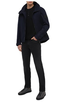 Мужская хлопковая футболка TOM FORD черного цвета по цене 38000 руб., арт. BW402/TFJ957 | Фото 2 Мужская хлопковая футболка TOM FORD черного цвета, арт. BW402/TFJ957 | Фото 2