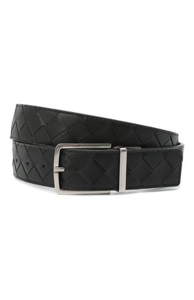Мужской кожаный ремень BOTTEGA VENETA черного цвета по цене 53900 руб., арт. 652944/VCPQ1 | Фото 1 Мужской кожаный ремень BOTTEGA VENETA черного цвета, арт. 652944/VCPQ1 | Фото 1