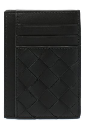 Мужской кожаный футляр для кредитных карт BOTTEGA VENETA черного цвета по цене 29600 руб., арт. 650527/VCPQ3 | Фото 1 Мужской кожаный футляр для кредитных карт BOTTEGA VENETA черного цвета, арт. 650527/VCPQ3 | Фото 1