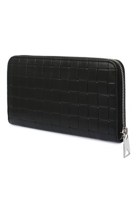 Мужской кожаное портмоне BOTTEGA VENETA черного цвета по цене 43300 руб., арт. 593217/V0AQ1 | Фото 2 Мужской кожаное портмоне BOTTEGA VENETA черного цвета, арт. 593217/V0AQ1 | Фото 2