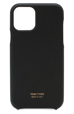 Мужской чехол iphone 11 pro TOM FORD черного цвета по цене 29950 руб., арт. YM307T-LCL081 | Фото 1 Мужской чехол iphone 11 pro TOM FORD черного цвета, арт. YM307T-LCL081 | Фото 1