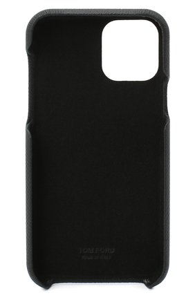 Мужской чехол iphone 11 pro TOM FORD черного цвета по цене 29950 руб., арт. YM307T-LCL081 | Фото 2 Мужской чехол iphone 11 pro TOM FORD черного цвета, арт. YM307T-LCL081 | Фото 2