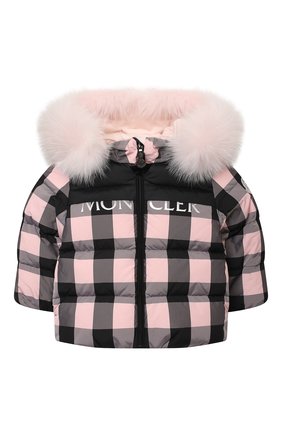 Детского комплект из куртки и комбинезона MONCLER розового цвета по цене 66000 руб., арт. F2-951-1F509-12-539YJ | Фото 2 Детского комплект из куртки и комбинезона MONCLER розового цвета, арт. F2-951-1F509-12-539YJ | Фото 2