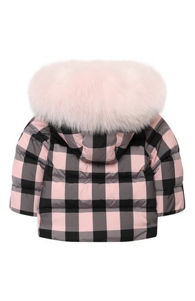 Детского комплект из куртки и комбинезона MONCLER розового цвета по цене 66000 руб., арт. F2-951-1F509-12-539YJ | Фото 3 Детского комплект из куртки и комбинезона MONCLER розового цвета, арт. F2-951-1F509-12-539YJ | Фото 3