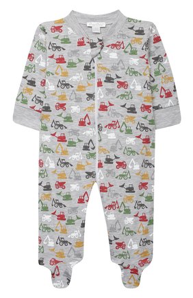Детский хлопковый комбинезон KISSY KISSY серого цвета по цене 4755 руб., арт. KBQ04810N | Фото 1 Детский хлопковый комбинезон KISSY KISSY серого цвета, арт. KBQ04810N | Фото 1