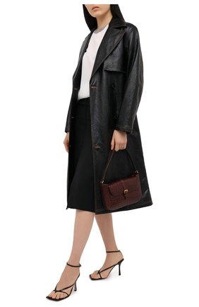 Женская юбка из вискозы и льна BRUNELLO CUCINELLI черного цвета по цене 59950 руб., арт. MH126G3076 | Фото 2 Женская юбка из вискозы и льна BRUNELLO CUCINELLI черного цвета, арт. MH126G3076 | Фото 2