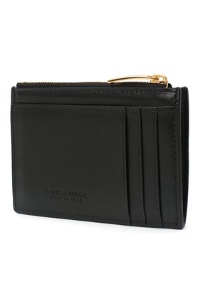 Женский кожаный футляр для кредитных карт BOTTEGA VENETA черного цвета по цене 32400 руб., арт. 651393/VCQC4 | Фото 2 Женский кожаный футляр для кредитных карт BOTTEGA VENETA черного цвета, арт. 651393/VCQC4 | Фото 2