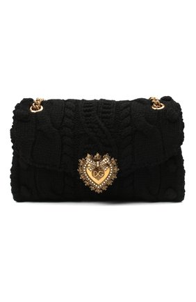 Женская сумка devotion DOLCE & GABBANA черного цвета по цене 262000 руб., арт. BB6949/A0107 | Фото 1 Женская сумка devotion DOLCE & GABBANA черного цвета, арт. BB6949/A0107 | Фото 1
