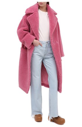 Женская шуба AVA ADORE розового цвета по цене 65050 руб., арт. HARRIET-01/06 - 01 AA FW20 | Фото 2 Женская шуба AVA ADORE розового цвета, арт. HARRIET-01/06 - 01 AA FW20 | Фото 2
